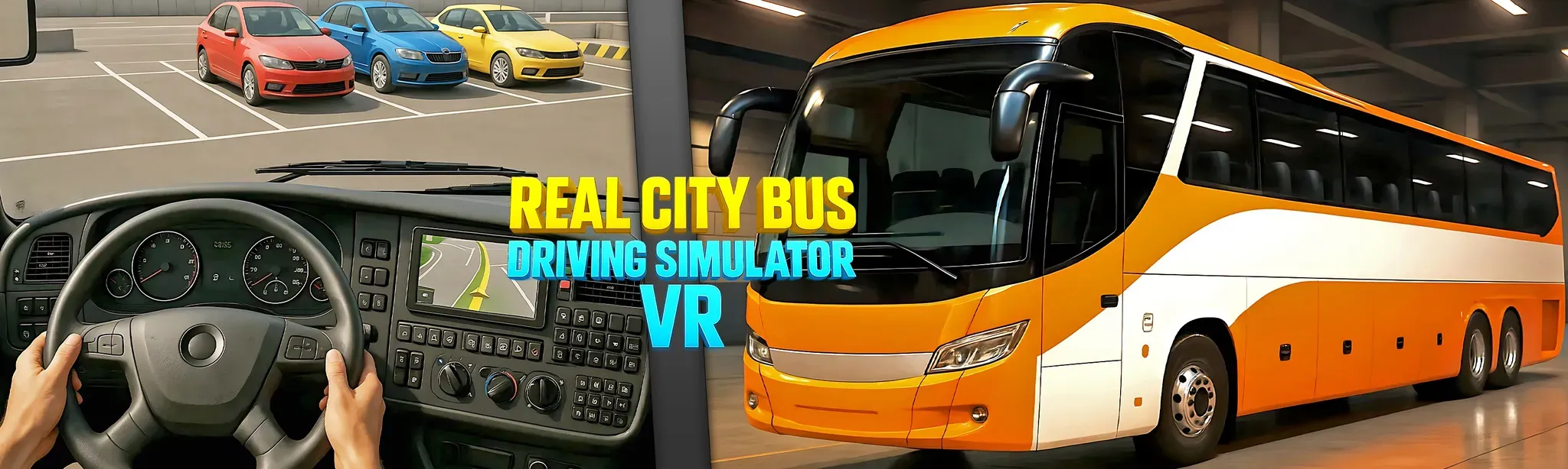 Real City Bus Driving Simulator VR