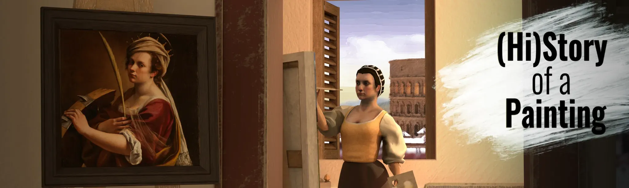 History of A Painting - "The light in the Shadow"