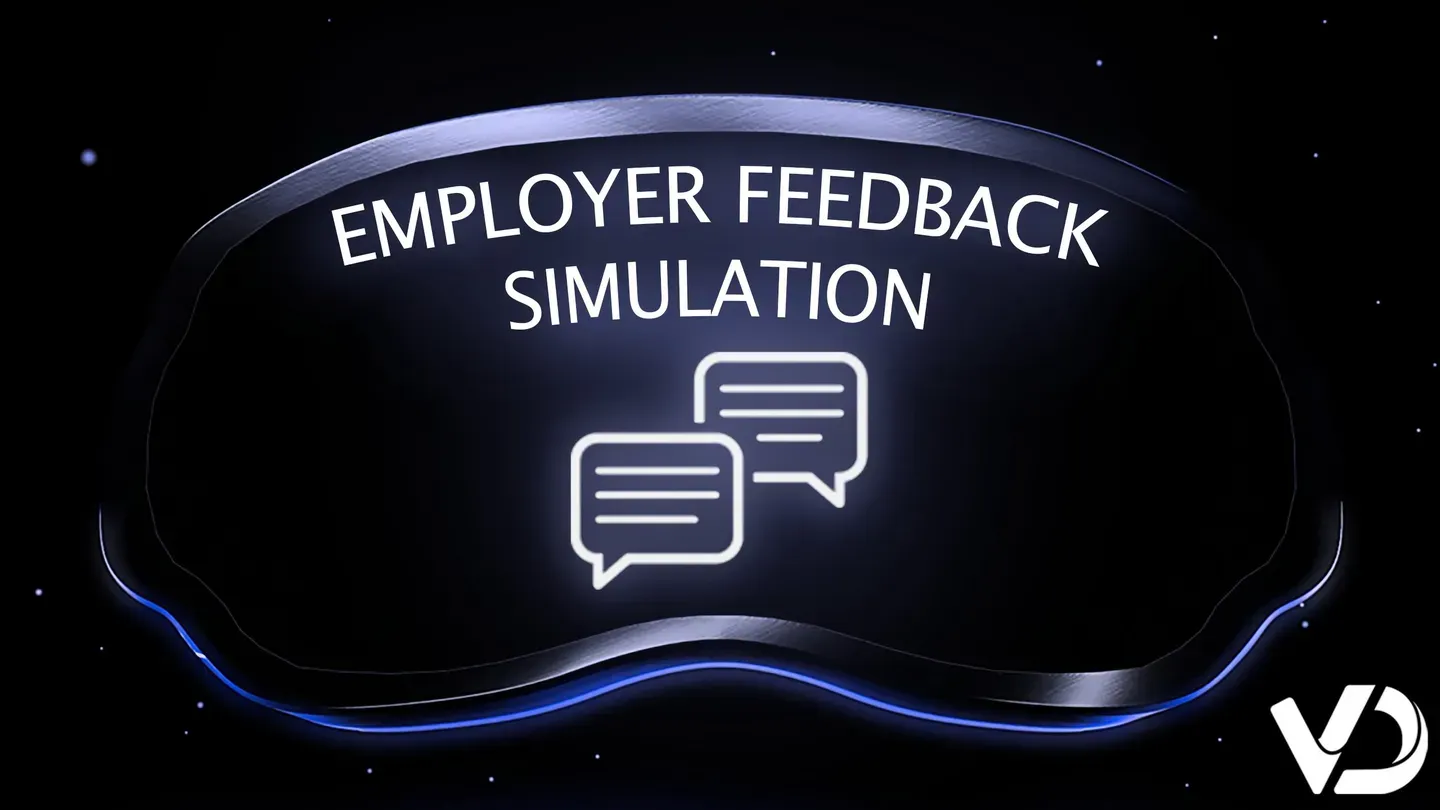 VREW Employer Feedback Simulation DEMO trailer 0