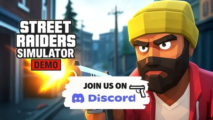 Developer update image for Join "Street Raiders Simulator" Discord server! 