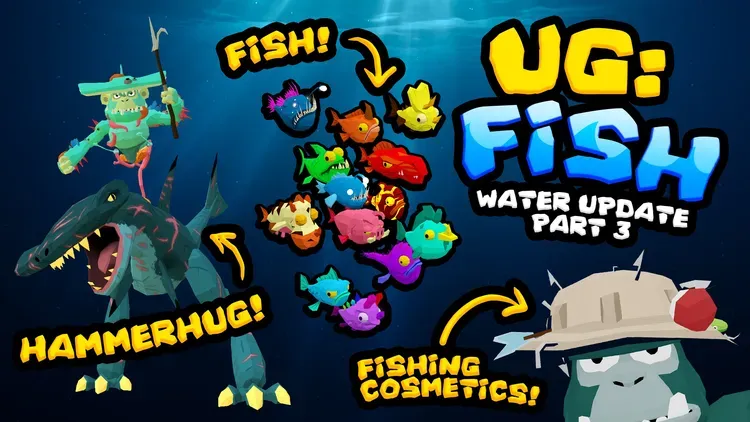 Developer update image for UG SWIM PART THREE: FISHING IS HERE!