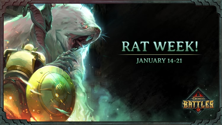 Developer update image for Rat Week 