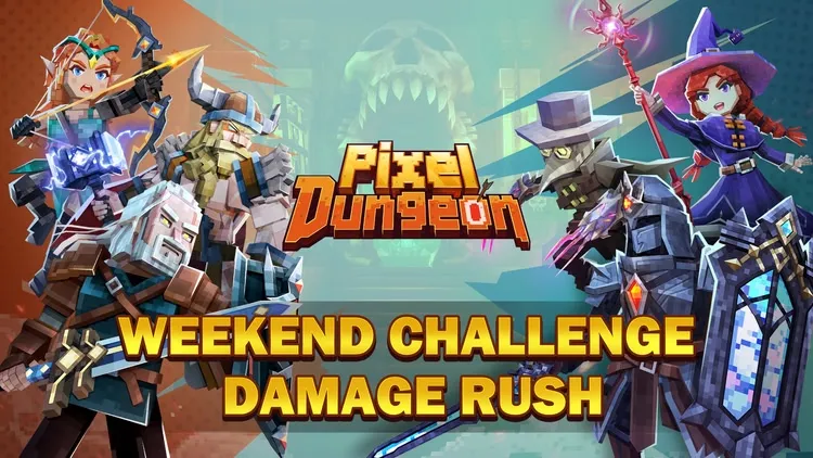Developer update image for 🔥 Weekend Challenge: Damage Rush is coming! 🔥