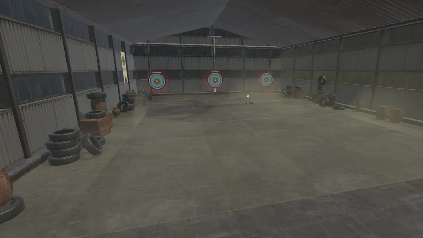 Gun Shooting Range with Pistol cover image