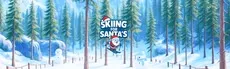 Skiing for Santa's hero image