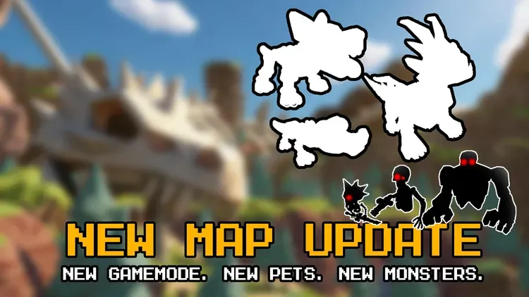 Developer update image for New Map Update