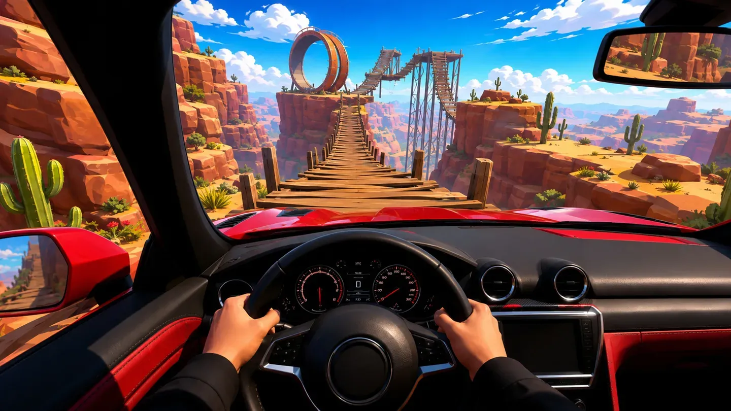 Stunt Paradise: Driving Simulator cover image