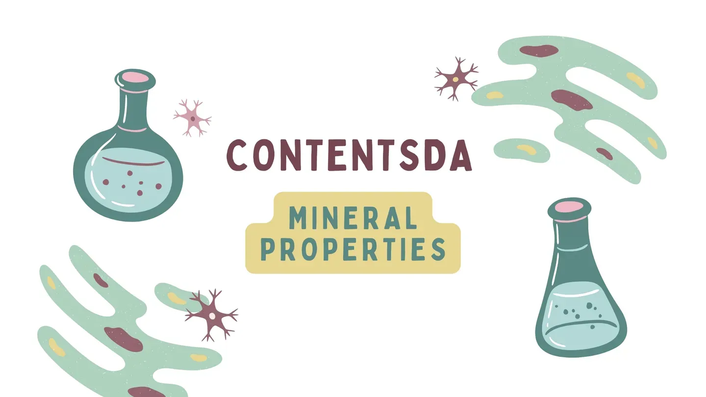 Mineral Properties - ContentsDa Science Experiment trailer 0