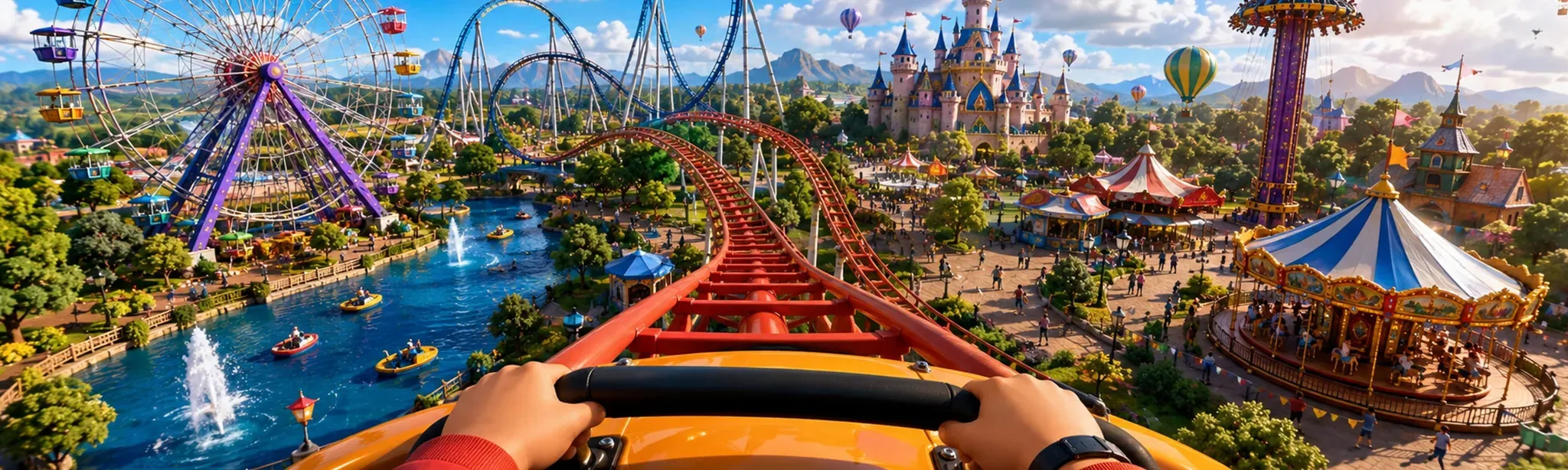 Toon Thrill Park VR