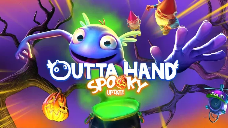 Developer update image for Something spooky is back in Outta Hand… 🎃