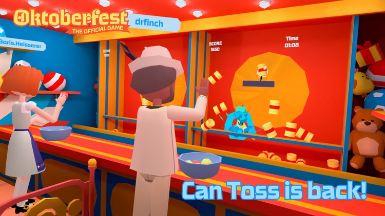 Developer update image for Can Toss is back: check out new Oktoberfest update!