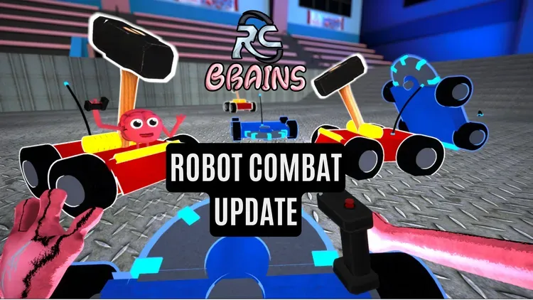 Developer update image for ⚔️ ROBOT COMBAT UPDATE is LIVE! 🧠🤖