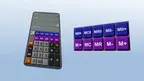 Calculator two memory cells screenshot 4
