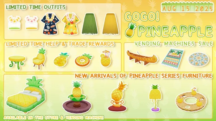 Developer update image for New Pineapple Furniture Now Available! 1.0.140 Release Note