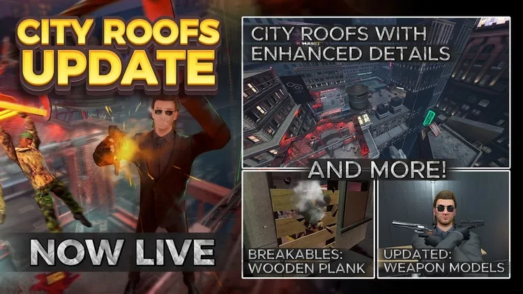 Developer update image for New City Roofs Arena, Destruction Update and More are here!