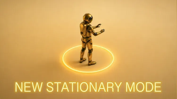 Developer update image for New Stationary Mode - everyone can experience it from anywhere