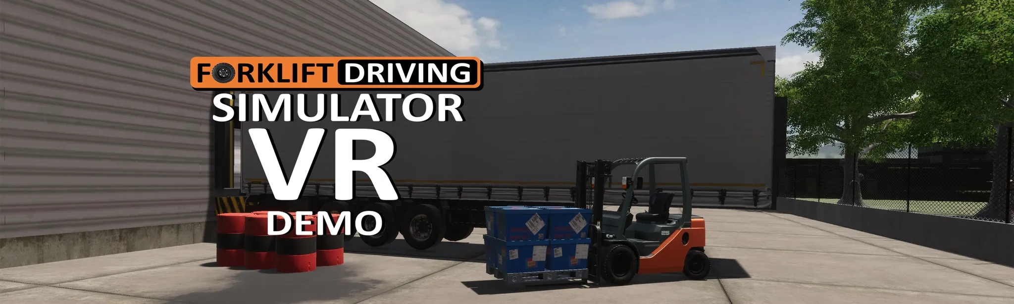 Forklift Driving Simulator VR Demo