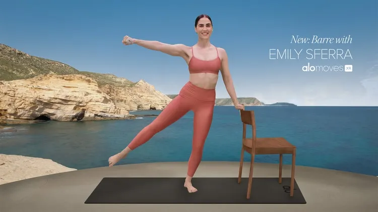 Developer update image for INTRODUCING BARRE ON ALO MOVES XR