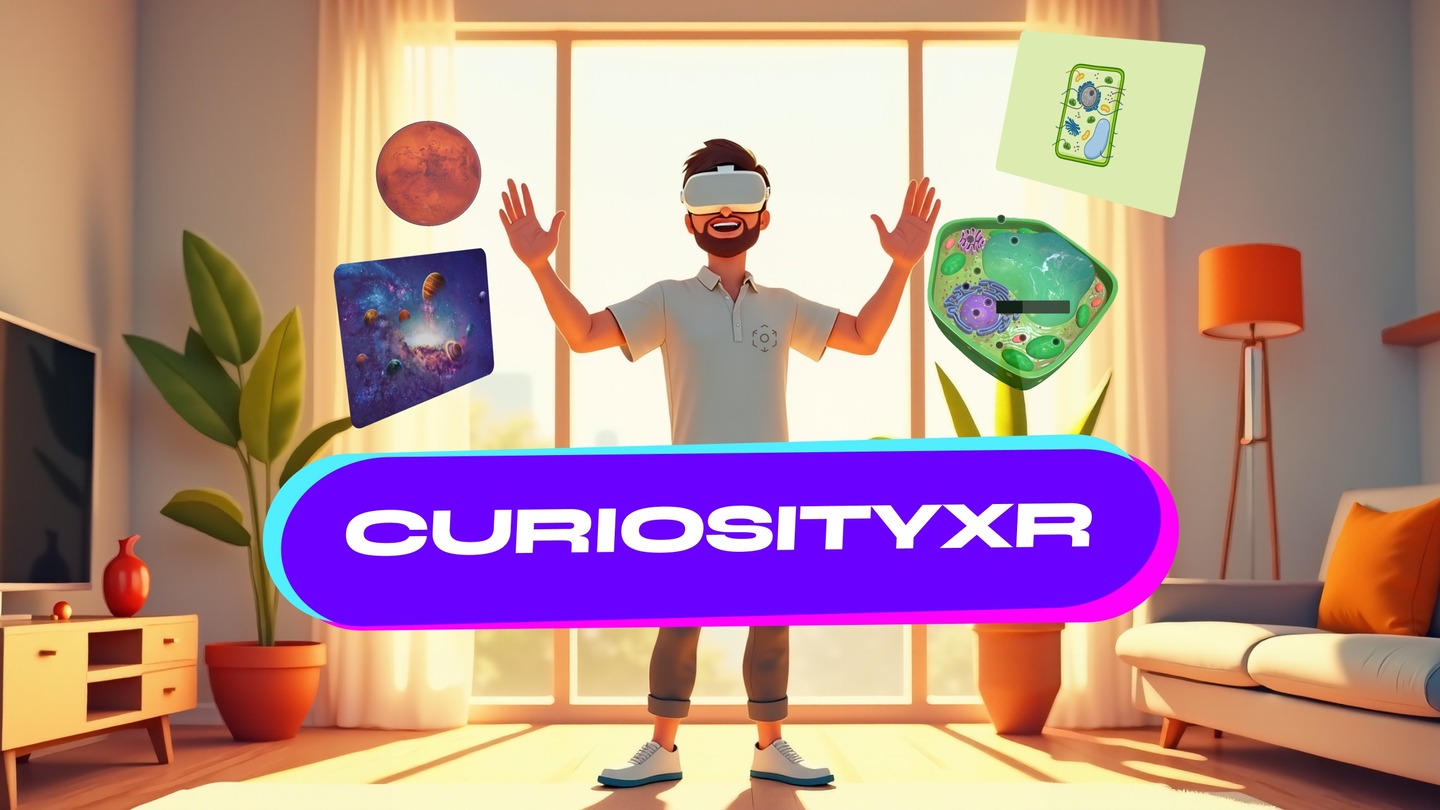 CuriosityXR | Interactive Learning with Mixed Reality and AI trailer 0