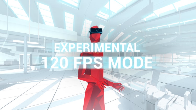 Developer update image for Experimental 120 FPS Mode!