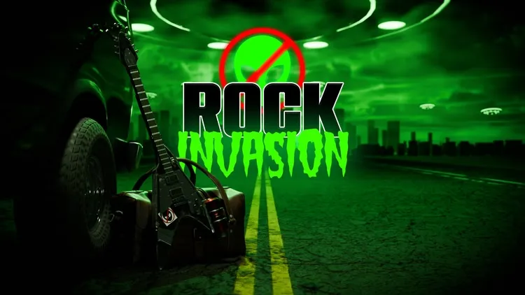 Developer update image for Guitar VS Aliens in VR - ROCK INVASION  now available in the Meta Quest Store!