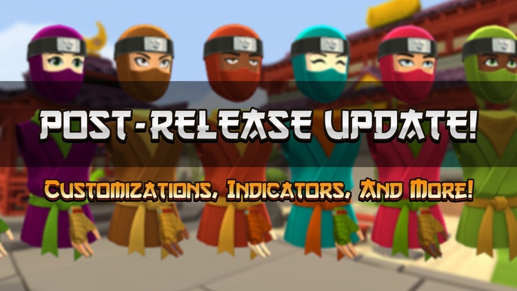 Developer update image for First Post-Release Update - Customization, Social Features and More!