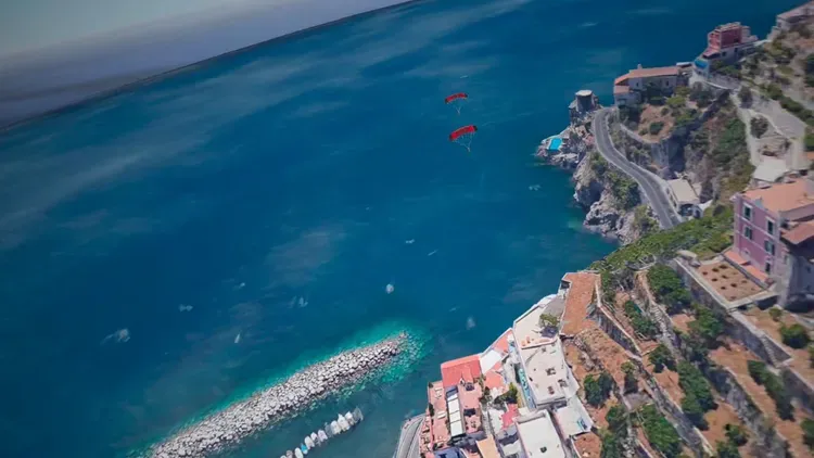 Динамичная вода в Google Earth: SkyDive Sim обновляется