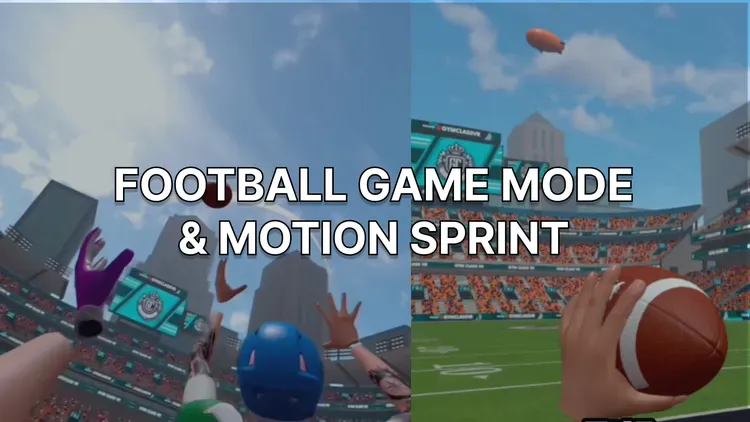 Developer update image for FOOTBALL GAME MODE & MOTION SPRINT