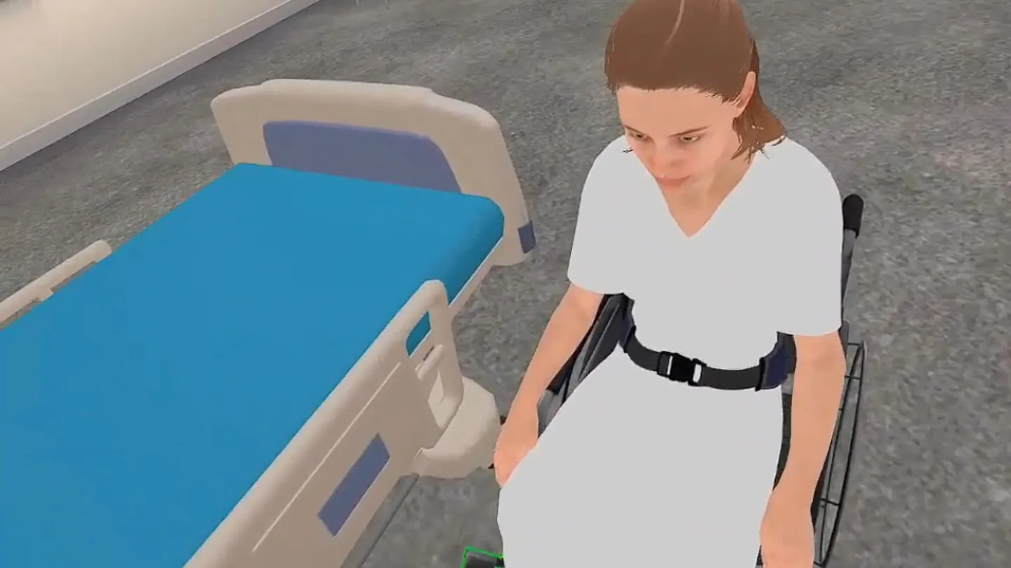 Ambulate to Wheelchair Simulator trailer 0