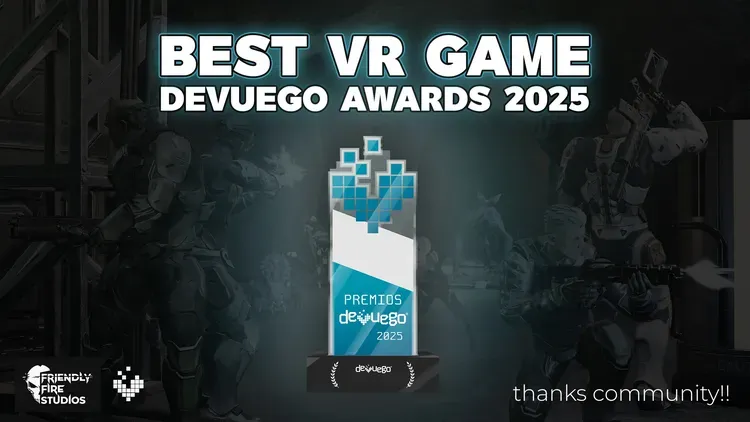 Developer update image for 🏆 Best VR Game – Devuego Awards 2025