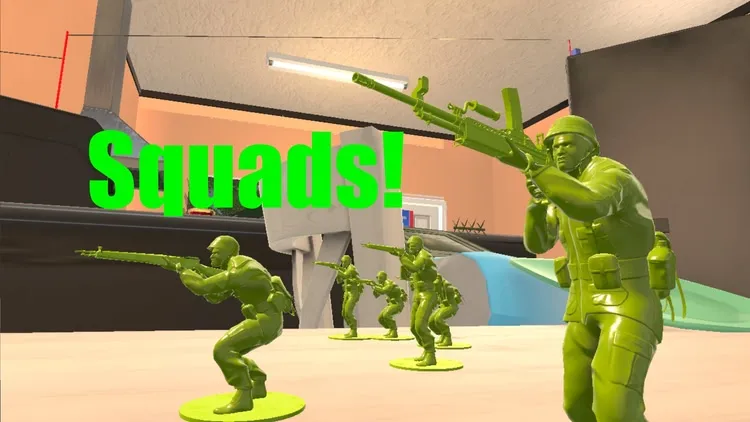 Developer update image for Update 23: Squads!