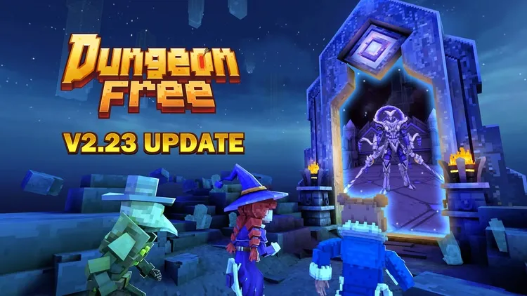 Developer update image for Dungeon Free V2.23 Update