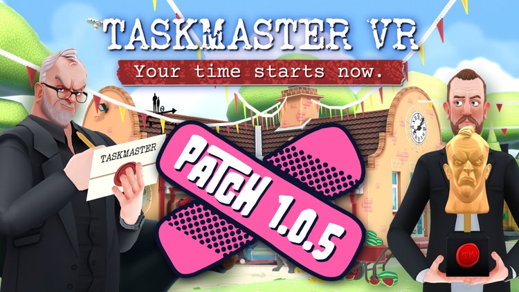 Developer update image for Taskmaster VR v1.0.5 Patch Notes