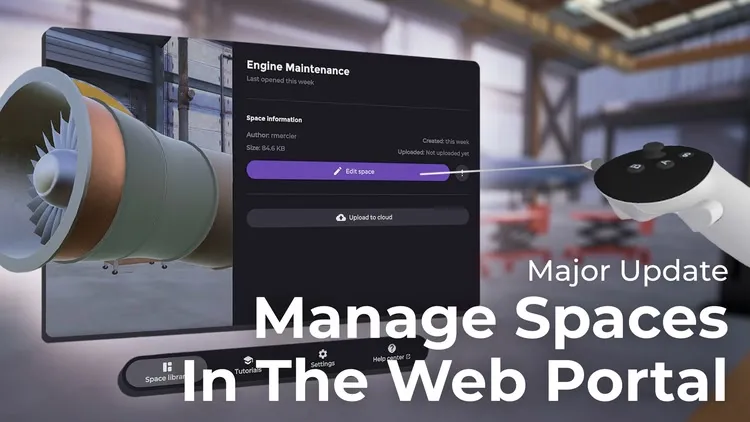 Developer update image for Major Release — Web Space Hub, UI Changes, Security, and more
