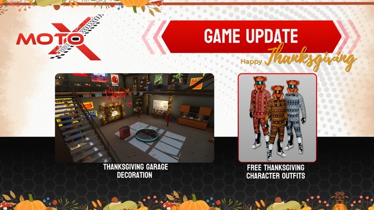 Developer update image for 🦃🍂 Thanksgiving Special Update! 🍂🦃