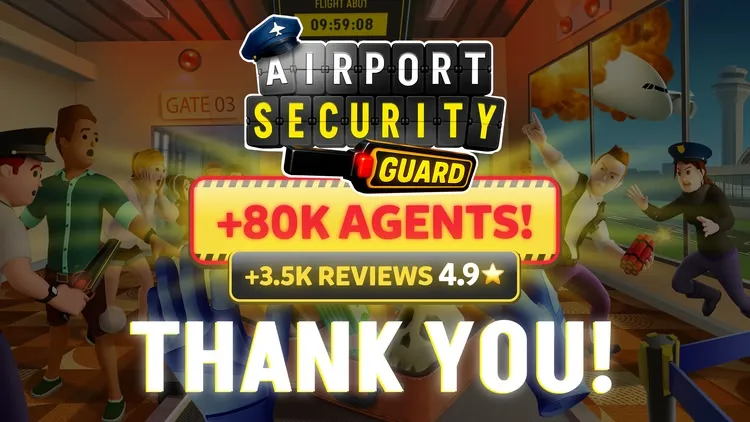 Developer update image for Thank you, Agents! 