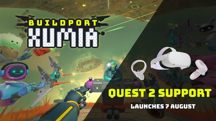 Developer update image for BuildPort Xumia is Coming to Quest 2 on August 7!
