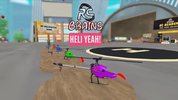 Developer update image for 🚁RC HELICOPTERS ARE HERE! 🚁