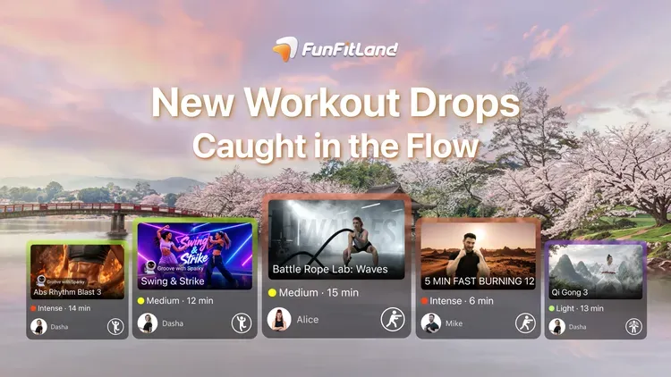 Developer update image for 📅 May. 28 | This Week in FunFitLand: Caught in the Flow 🌀