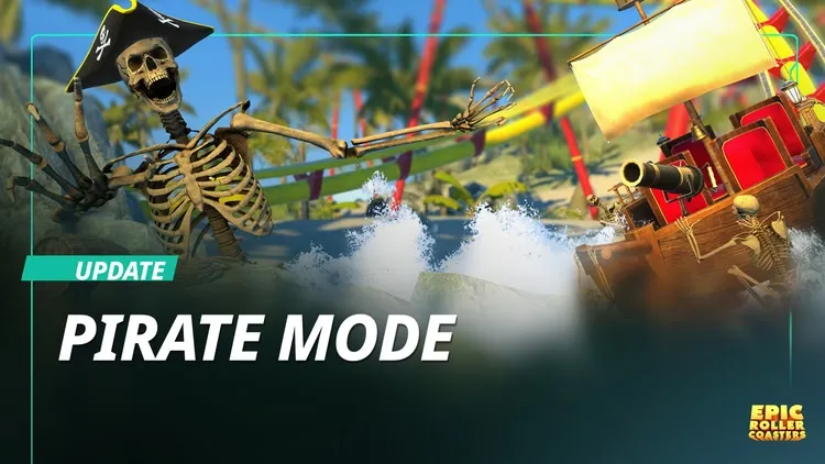 Developer update image for New FREE game mode: PIRATE MODE