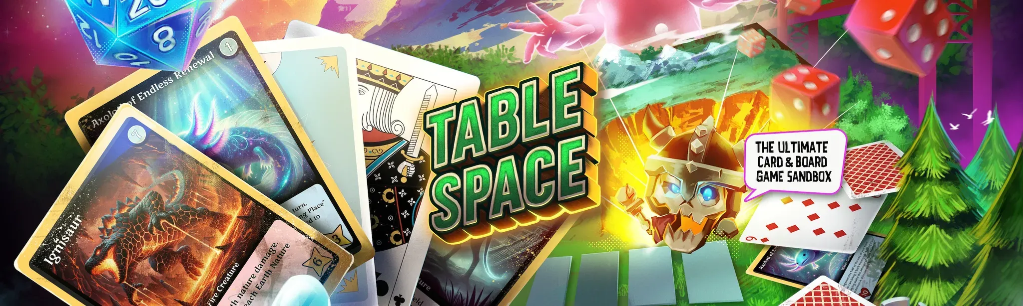 Table Space: Board and Card Game Sandbox