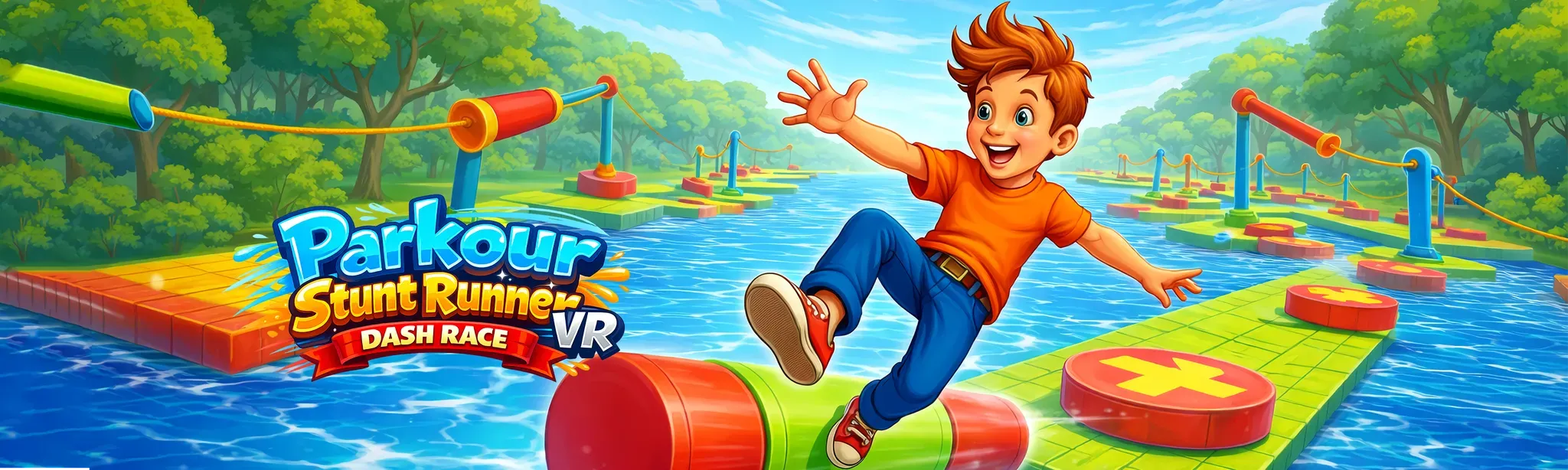 Parkour Stunt Runner VR: Dash Race