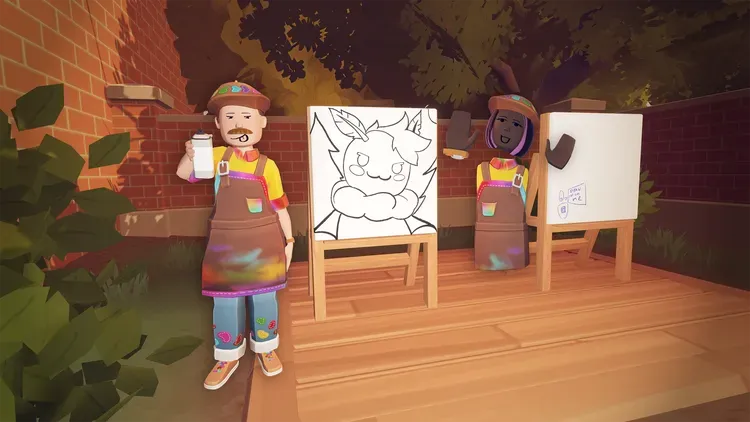 Developer update image for Recasso's Painting Challenge!