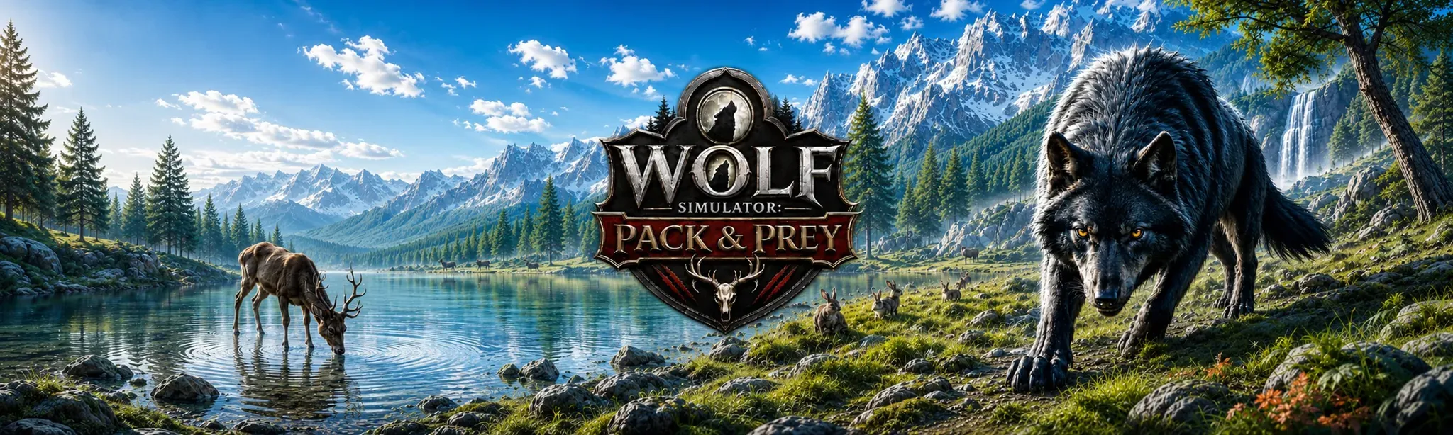 Wolf Simulator: Pack & Prey