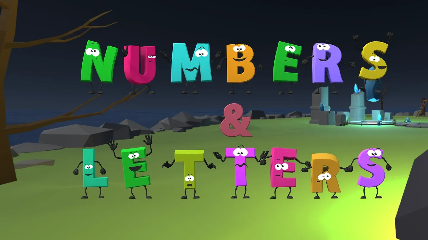 Numbers and Letters - puzzles, math, numeracy and literacy educational games trailer 0