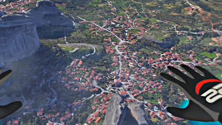 Developer update image for Explore the World with Google Earth included with Skydive Sim. No subscription needed!