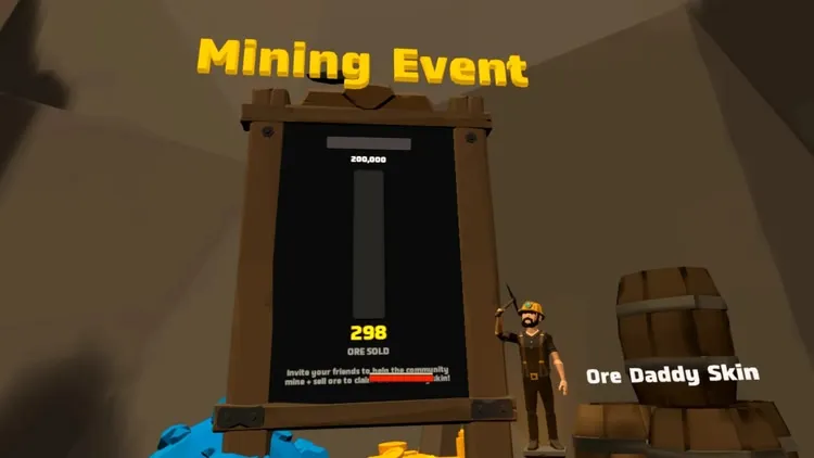 Developer update image for Mine Together, Win Together - Community Mining Event is Live!