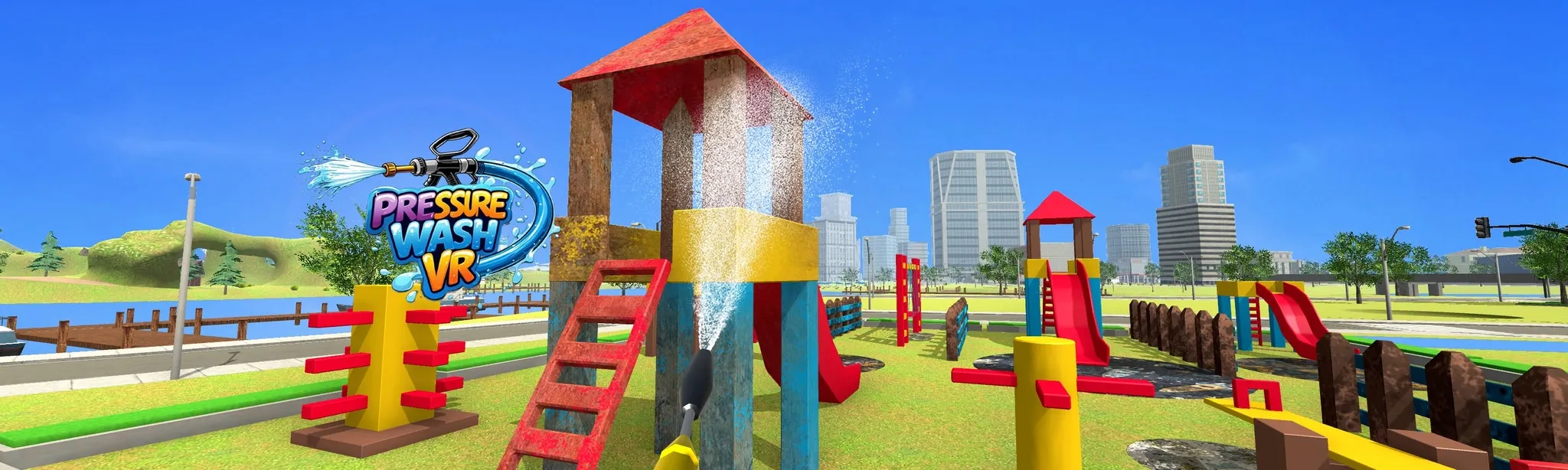 Pressure Wash VR: ASMR Power Washer Fun