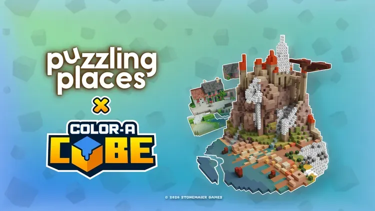 Developer update image for Color-A-Cube x Puzzling Places Has Arrived!