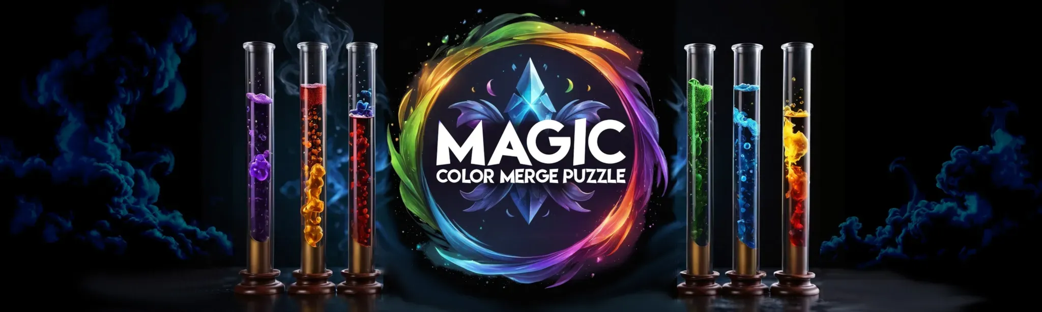 Magic Color Merge Puzzle